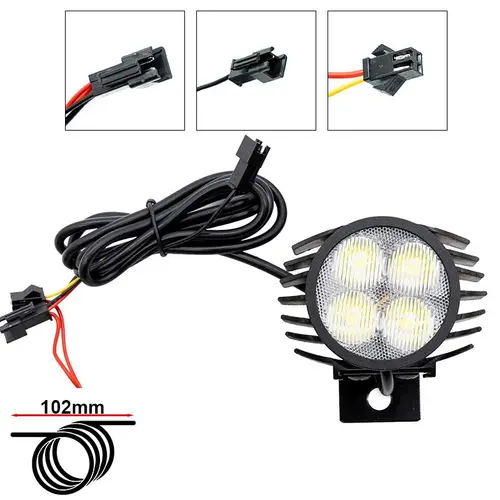 Far cu claxon pentru trotinete electrice
