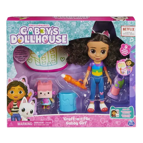 Papusa Gabby's Dollhouse  Craft-a-riffic