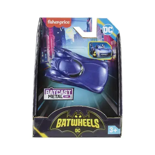 Masinuta metalica Fisher Price Batwheels  Batmobile, 1:55