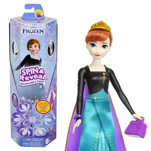 Papusa Disney Frozen Spin and Reveal Anna