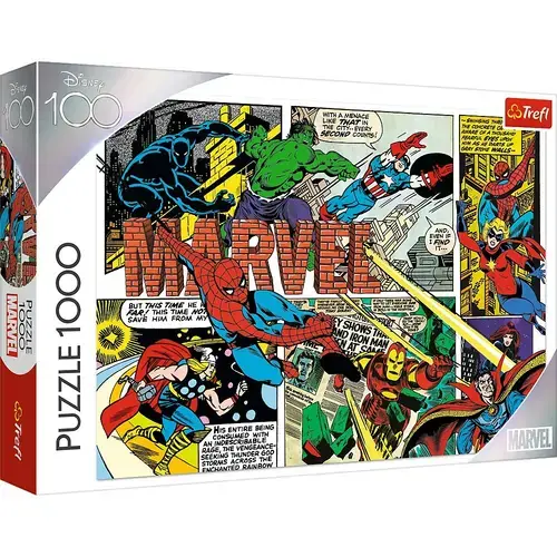 Puzzle Trefl Disney 100, Eroii Marvel, 1000 piese