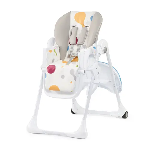 Scaun de masa Kinderkraft Yummy, Greutate maxima suportata 15 Kg, Multicolor