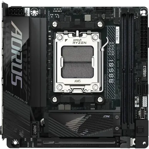 Placa de baza GIGABYTE B850I AORUS PRO, AMD B850, AM5, DDR5, mITX