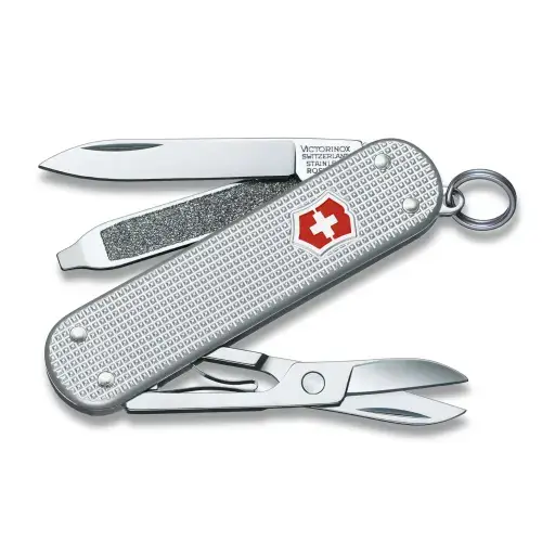 Briceag Victorinox Classic Alox argintiu 0.6221.26