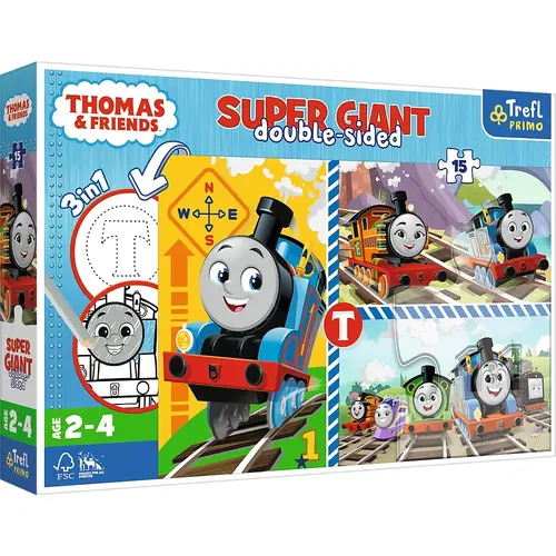 Puzzle Trefl Primo Super Giant Thomas & Friends, 15 piese