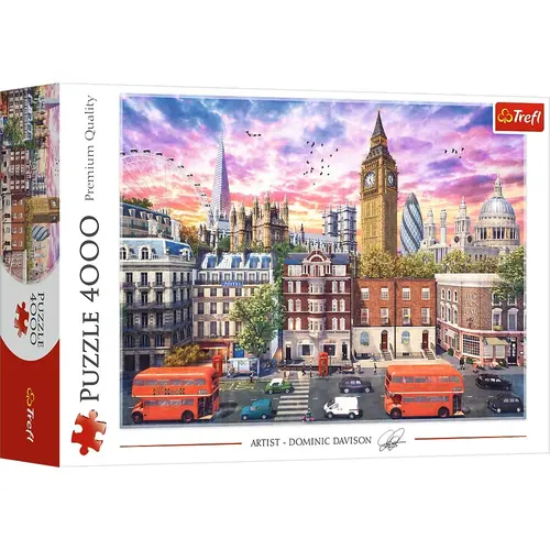Puzzle Trefl  Calatorie In Londra, 4000 piese