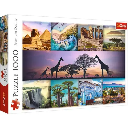 Puzzle Trefl Africa, 1000 piese