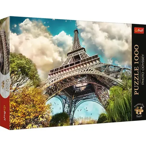 Puzzle Trefl Premium Plus Photo Odyssey, Turnul Eiffel Paris, 1000 piese