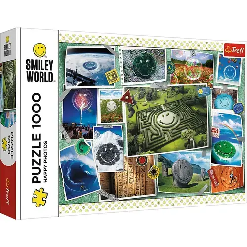 Puzzle Trefl Poze Fericite, 1000 piese