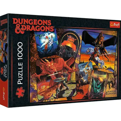 Puzzle Trefl Dungeons Dragons, 1000 piese