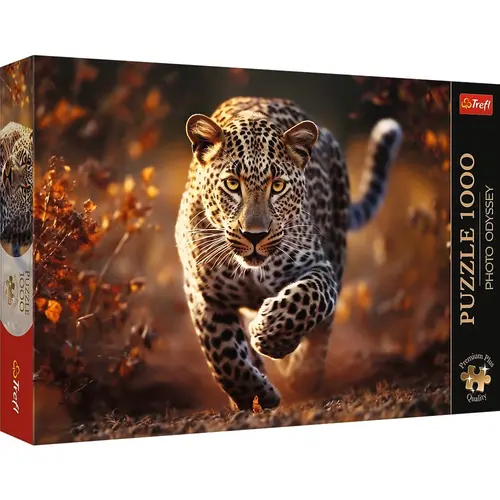 Puzzle Trefl Premium Plus Photo Odyssey, Leopard, 1000 piese