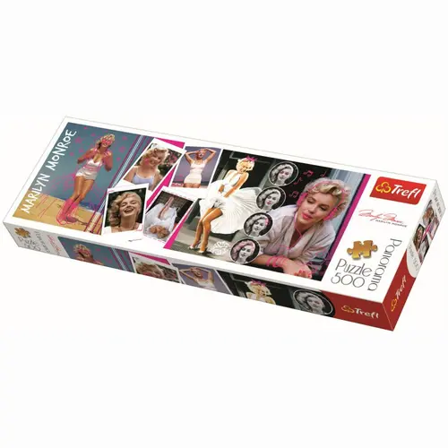 Puzzle Trefl Panorama colaj Marilyn Monroe, 500 piese