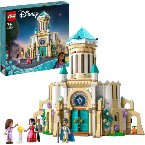LEGO® Disney - Castelul regelui Magnifico 43224, 613 piese