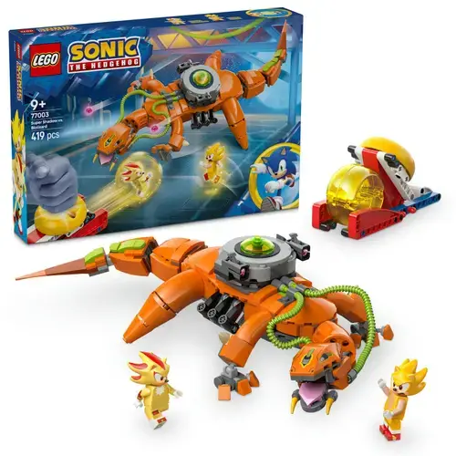 LEGO® Sonic The Hedgehog™ - Super Shadow vs. Biolizard 77003, 419 piese