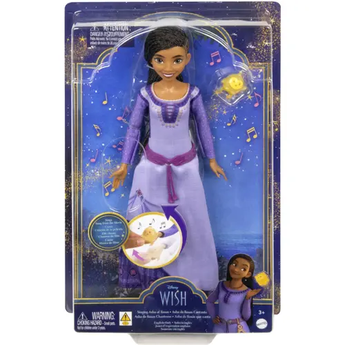 Papusa Disney Dorinta, Asha care canta