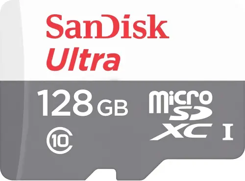 Card de memorie SanDisk Ultra Android microSDXC SDSQUNR-128G-GN3MN, 128GB, UHS-I, Clasa 10