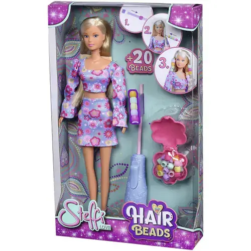 Papusa Steffi Love Hair Beads
