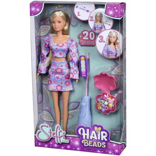 Papusa Steffi Love Hair Beads