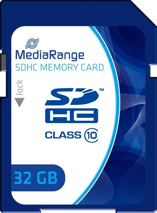 Card de memorie MediaRange MR964, SDHC, 32GB, Clasa 10