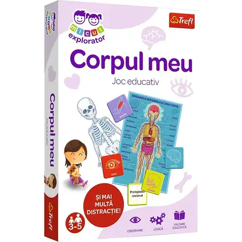Joc educativ Trefl Micul explorator - Corpul meu