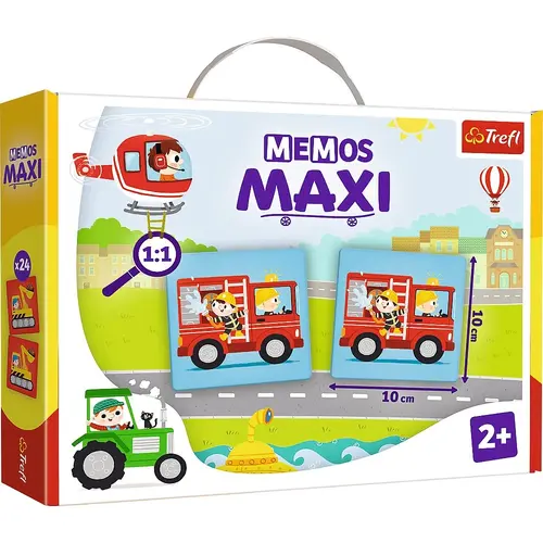 Joc memorie Trefl Maxi - Vehicule