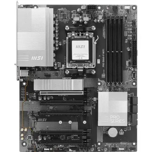 Placa de baza MSI PRO B840-P WIFI, AMD B840, AM5, DDR5, ATX