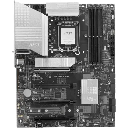 Placa de baza MSI PRO B860-P WIFI, Intel B860, LGA 1851, DDR5, ATX
