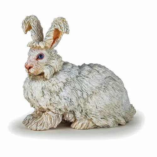 Figurina Papo - Animale de la ferma, Iepure Angora