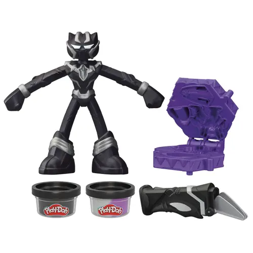 Set Play-Doh Marvel - Black Panther, 10 cm