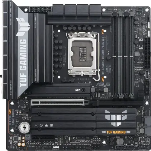 Placa de baza ASUS TUF GAMING B860M-PLUS WIFI, Intel B860, LGA 1851, DDR5, mATX
