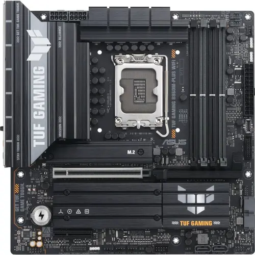 Placa de baza ASUS TUF GAMING B860M-PLUS WIFI, Intel B860, LGA 1851, DDR5, mATX