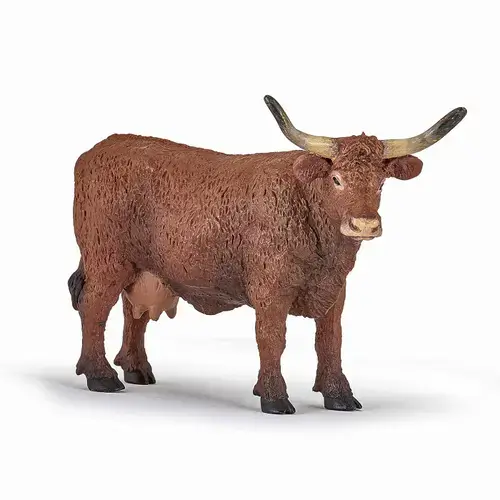Figurina Papo - Animale de la ferma, Vaca Salers