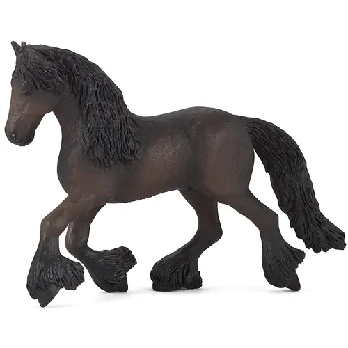Figurina Papo - Cai si Ponei, Cal Frisian