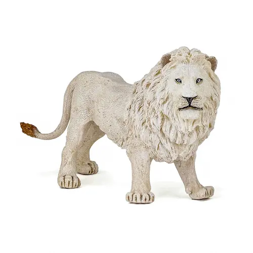 Figurina Papo - Animale salbatice, Leu alb