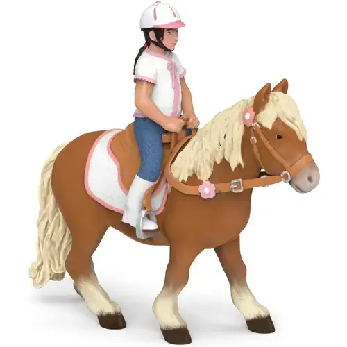 Figurina - Riding Child Horses, Maro