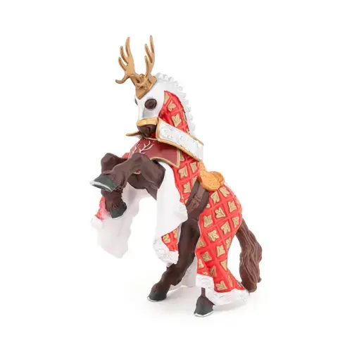 Figurina Papo - Personaje medievale, Calul cavalerului cerb