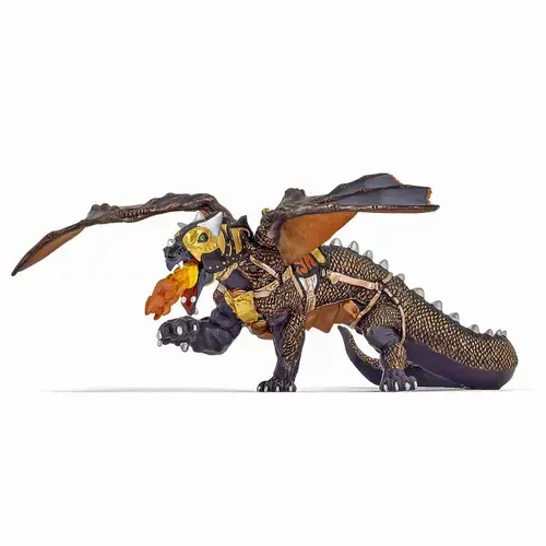 Figurina Papo - Personaje medievale, Dragonul Intunericului