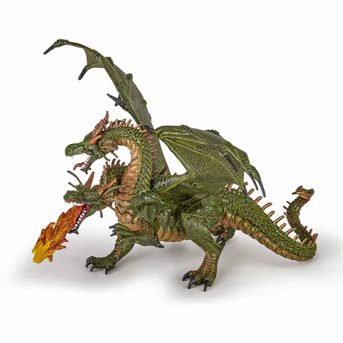 Figurina Papo - Personaje medievale, Dragon cu 2 capete