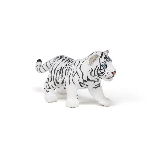 Figurina Papo - Animale salbatice, Pui de tigru alb