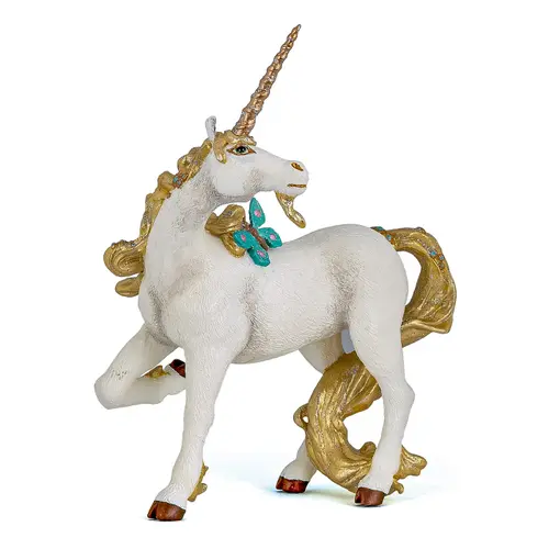 Figurina Papo - Personaje de basm, Unicornul auriu