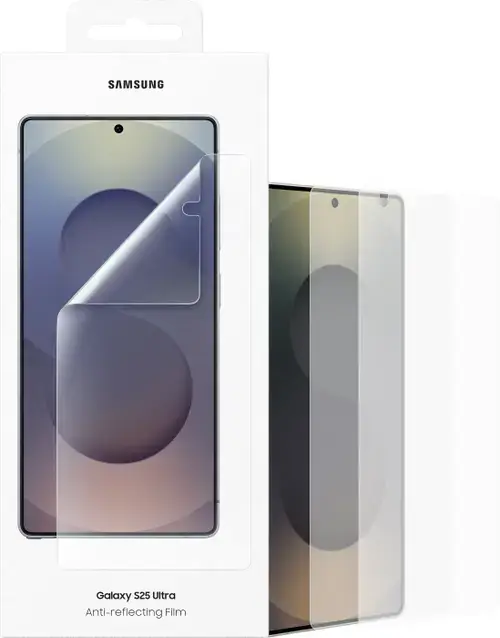 Folie de protectie Ecran Anti-reflecting pentru Samsung Galaxy S25 Ultra S938, EF-US938CTEGWW, Plastic, Set 2 bucati