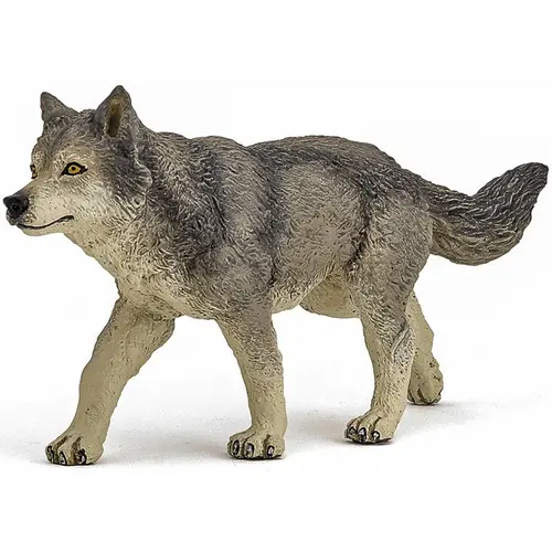 Figurina Papo - Animale salbatice, Lup gri