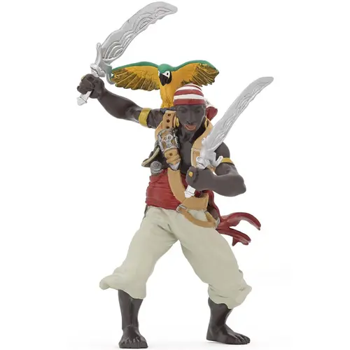 Figurina Papo - Pirati si corsari, Pirat cu Sabii