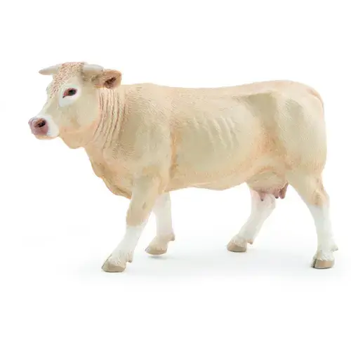 Figurina Papo - Animale de la ferma, Vaca blonda de Aquitania