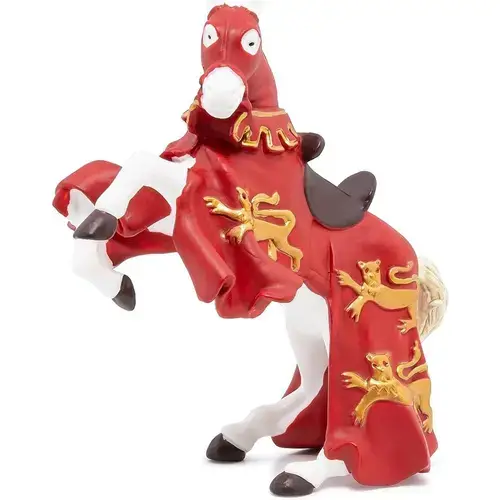 Figurina Papo - Personaje medievale, Calul Regelui Richard