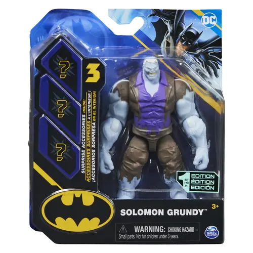 Figurina Spin Master, DC Comics, Solomon Grundy cu 3 accesorii surpriza