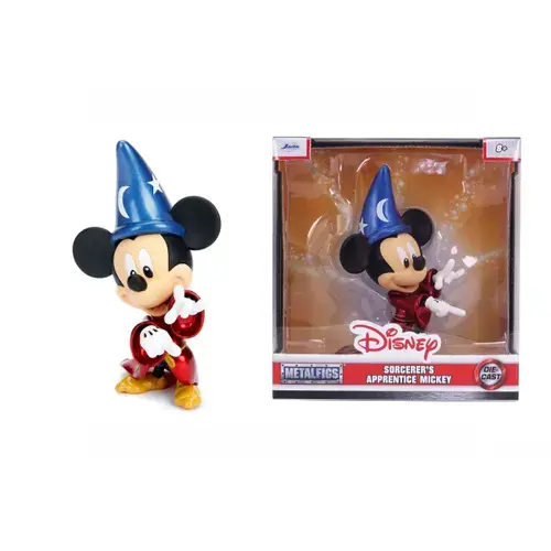 Figurina metalica Jada Toys - Mickey Mouse in costum de magician, 15 cm