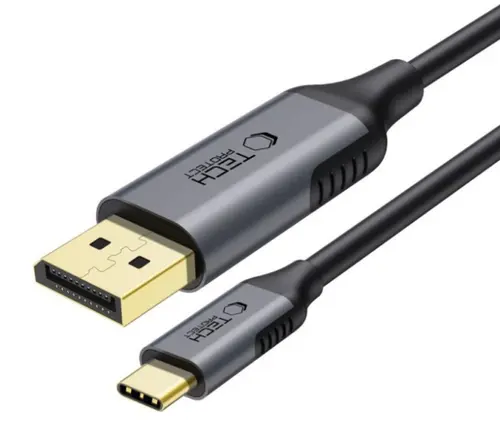 Cablu Audio si Video USB-C - DisplayPort Tech-Protect Ultraboost, 1.8m, Negru
