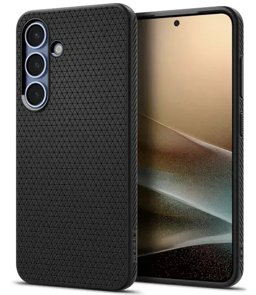 Husa pentru Samsung Galaxy S25 S931, Spigen ACS09000, Liquid Air, Neagra