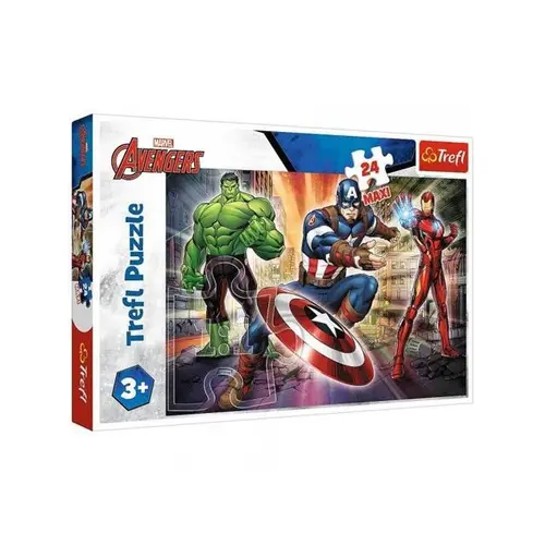 Puzzle Maxi Trefl Eroi Avengers, 24 piese
